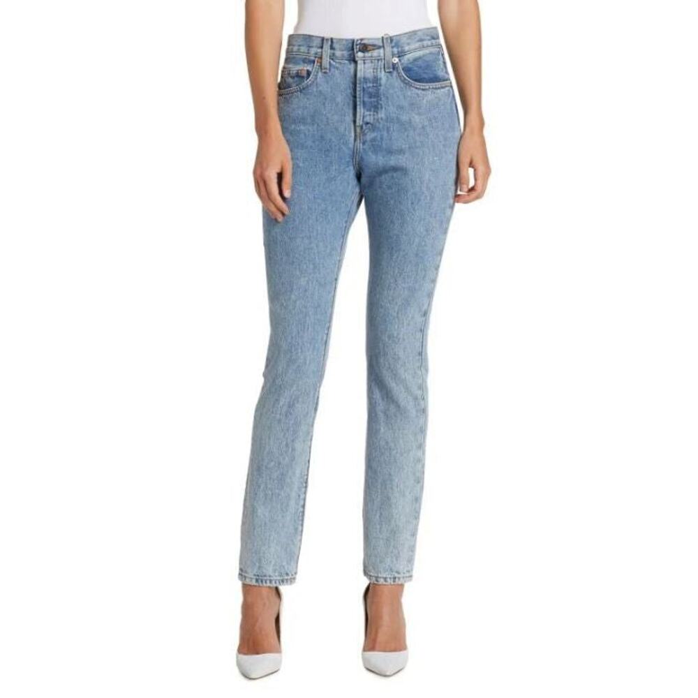 Wardrobe.NYC High-Rise Skinny Jeans Blue - 28